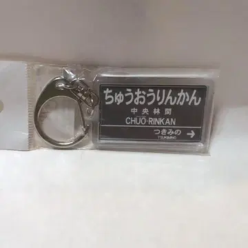 츄오린칸 기차역 이름 키링