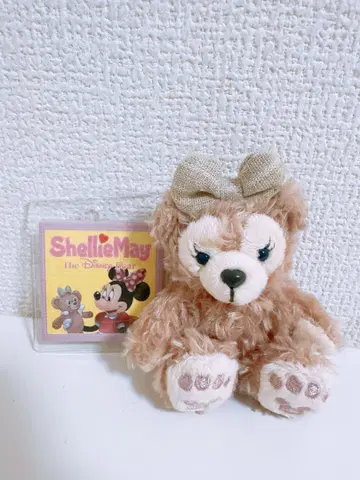ShellieMay 봉제 인형 리본 포함 키링