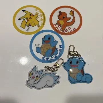 포켓몬 아크릴 키링 2개 세트