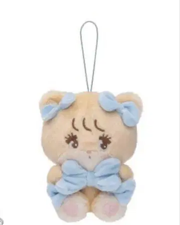 리본 포함 봉제 인형 마스코트