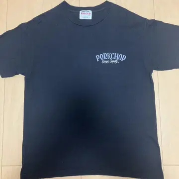 포크찹 PORKCHOP 티셔츠 사이즈 M 블랙