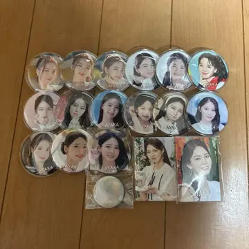 niziu 아야카 캔뱃지 세트