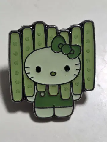 헬로키티 조류 핀 배지 [이카다] Algae x 헬로키티