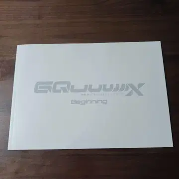 기동전사 건담 GQJUUJX Beginning 팜플렛
