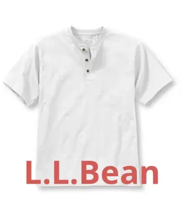llbean 헨리넥 티셔츠
