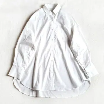 Lounge dress 셔츠 오버 사이즈 긴팔 소매 버튼 개폐