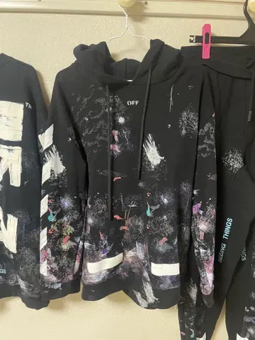 OFF-WHITE 갤럭시 후드티