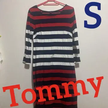 Tommy 7부 기장 원피스
