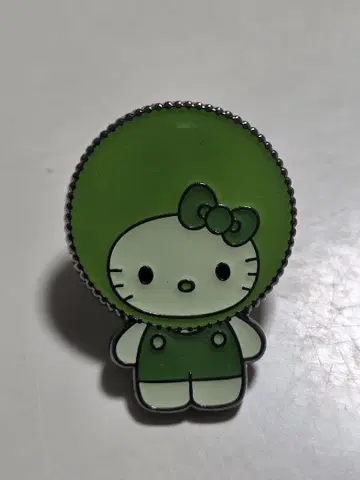 헬로키티 조류 핀 배지 [마리모] Algae x 헬로키티