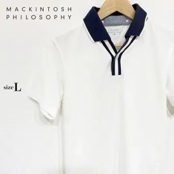 MACKINTOSH 매킨토시 2WAY 반팔 폴로 셔츠 L