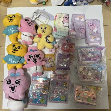 빤쮸토끼 봉제 인형과 잡화 세트 17종