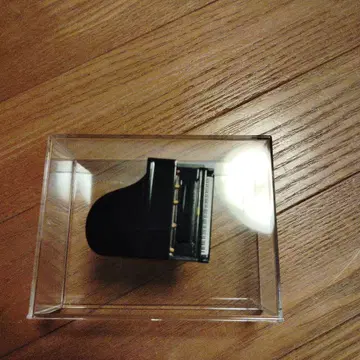 60. 미니 피아노 블랙 플라스틱 약 6cm