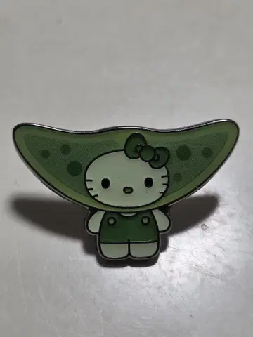 헬로키티 조류 핀 배지 [미카즈키모] Algae x 헬로키티