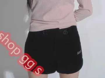 as''on 블랙 숏 팬츠 M 사이즈 ason