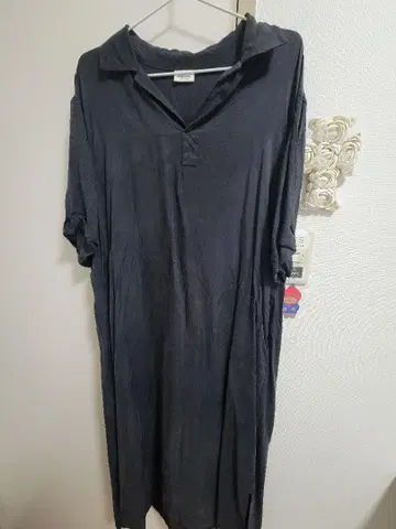 Bshop Le glazik 반팔 튜닉 원피스