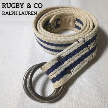 RUGBY & CO RALPH LAUREN 럭비 반지 벨트
