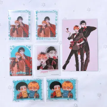 야마모리 포테토 우케센 보이 클리어 카드 포스카 아크릴 카드 부르멜로