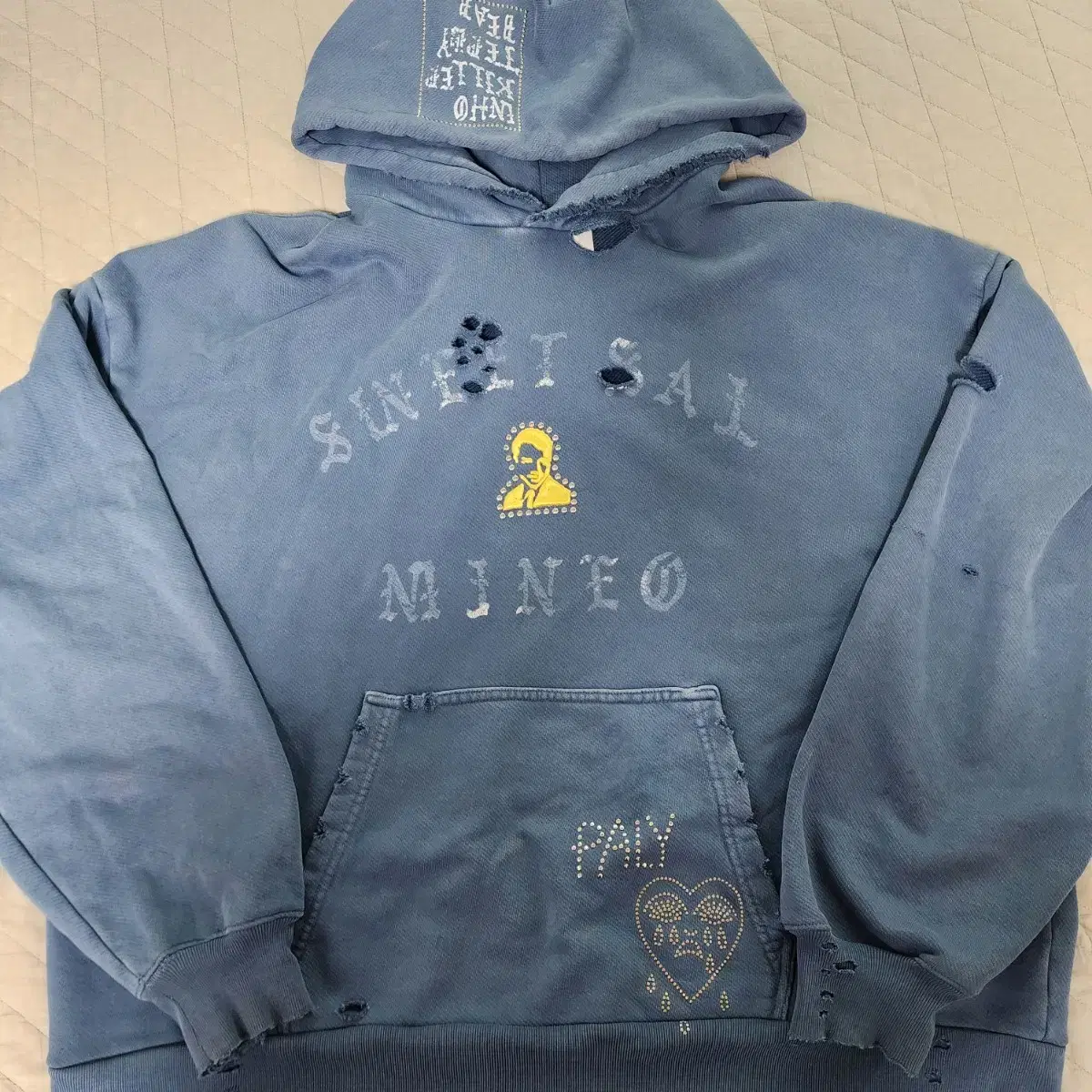 ◆24AW XTONZ Spread Cotton Hood Zip-Up/3色◆ XTONZ Spread Cotton Hooded Zip-Up (Charcoal) on Bunjang