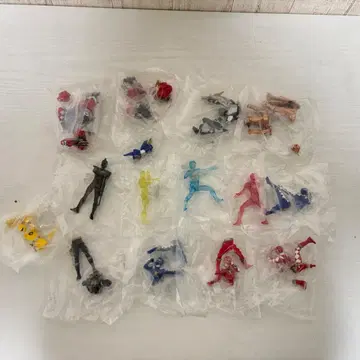 전대물 가챠폰 피규어 15개