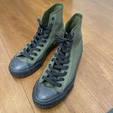 1회 사용 웨어 마스터 어트랙션 스니커즈 올리브 24cm