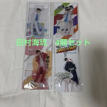 소년 닌자 타무라 카이루 아크릴 스탠드 3개 아크릴 키링 1개 세트