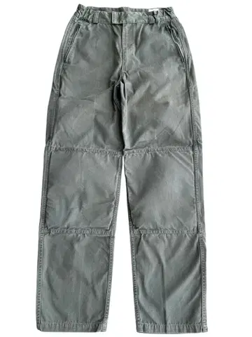 이중 무릎 패딩이 들어간 루즈한 바지