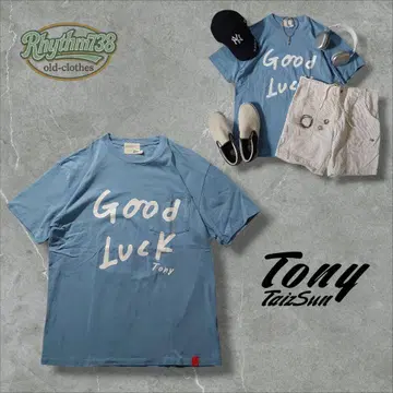 Tony Taizsun 'GOOD LUCK' 포켓 티셔츠 (No.180)