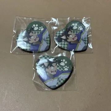 닌자 타마 란타로 난자 타운 시오에 분지로 캔뱃지