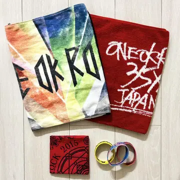 ONE OK ROOK 35xxxv 굿즈 라바반 타월 반다나