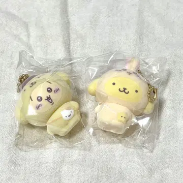 치이카와 (먼작귀) 폼폼푸딩 토끼 시크릿 플로키 마스코트 참
