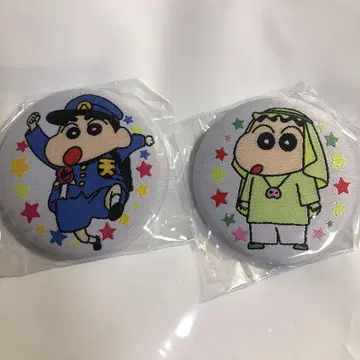 짱구는 못말려(크레용 신짱) 30주년 영화 자수 캔뱃지