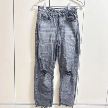 Indigo Rein 데미지 가공 데님 팬츠 27