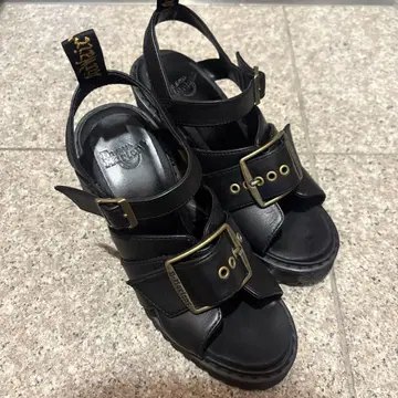 Dr.Martens SEIRENE GRANIK 힐 샌들 UK4