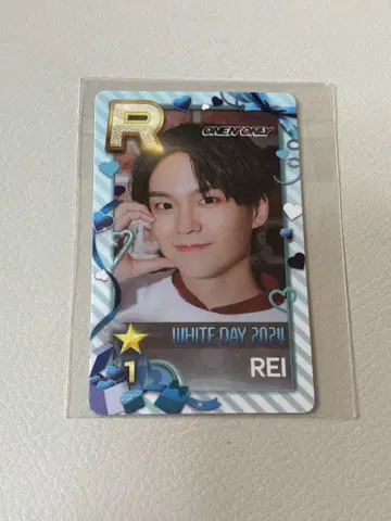 ONE N' ONLY 원 엔 슈스 리얼 카드 사와무라 레이 REI