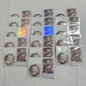 니지산지 소운 카게츠 생일 굿즈 2025 캔뱃지 폴라로이드 세트 16개