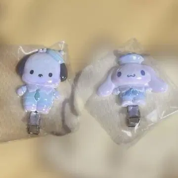 산리오 시나모롤 포차코 헤어 클립