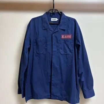XLARGE 네이비 긴팔 셔츠 XL