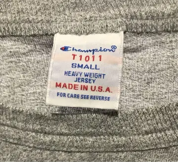 챔피언 티셔츠 T1011 USA제 마블링 그레이