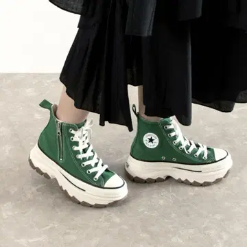 컨버스 ALL STAR 올스타 그린 23 통굽 하이컷