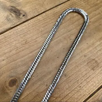 키헤이 목걸이 12면 트리플 50cm 중절 클로징 조폐국 플라티나 마감
