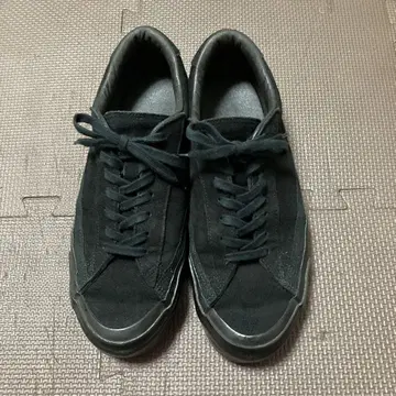 asahi belted low 스웨이드 블랙