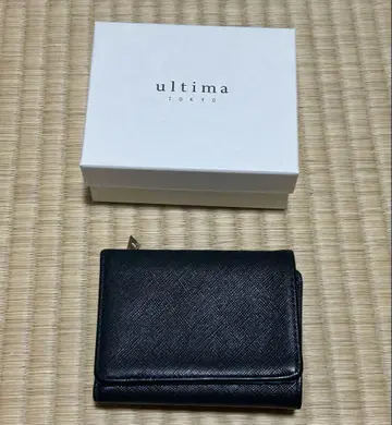 ultima Tokyo 블랙 3단 폴더형 지갑
