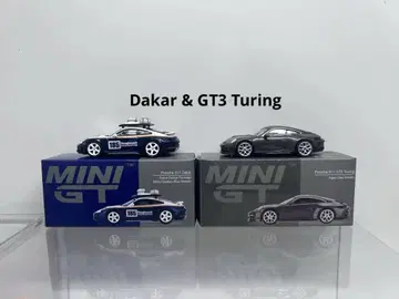 MINI GT 1/64 엽서 911 다카르 GT3 투링