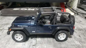 1/18 지프 랭글러 루비콘 다크 네이비 컬러 Jeep Wrangler