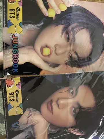 BTS Butter 클리어 파일 Jungkook & V