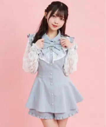 시크릿허니 스카이블루 셋업