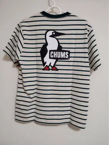 새상품 참스 CHUMS 반팔 티셔츠 Booby Logo 부비 로고 남성용