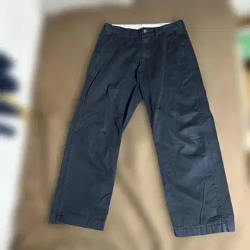EDWIN 네이비 치노 팬츠 S