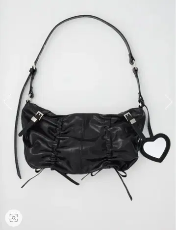SLY 블랙 백 GATHER STRING BAG