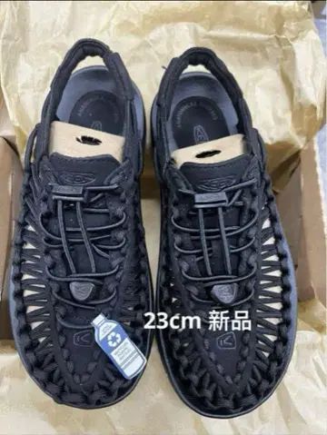 KEEN 유니크 샌들 블랙 23cm 새상품